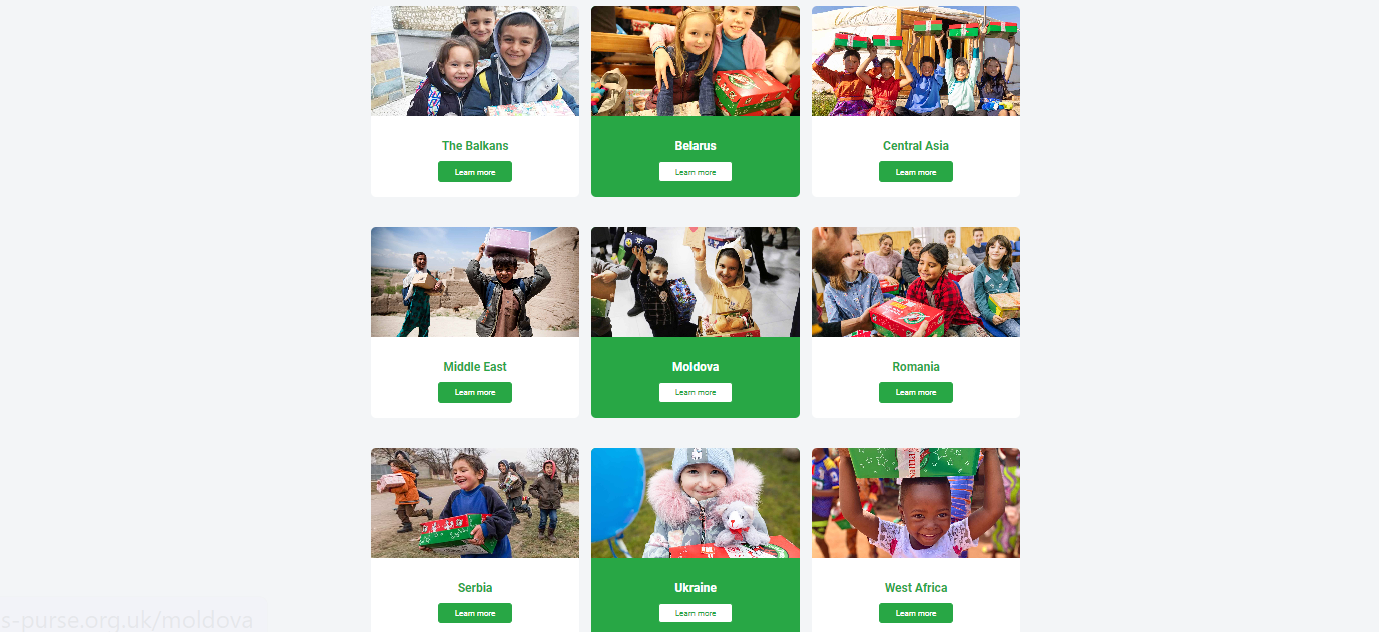 2024 Shoebox destinations