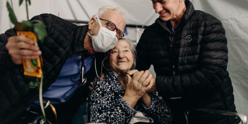 The Samaritan's Purse medical team provided top-quality care and a compassionate touch at our Emergency Field Hospital in Lviv.