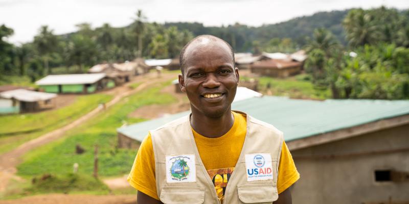 A LEADER FATHER NAMED KENNETH TRAVELED FOR MANY HOURS TO ATTEND OUR TRAINING AND RETURN WITH NEW PRACTICES TO ENCOURAGE IN HIS COMMUNITY IN KRAKREE.