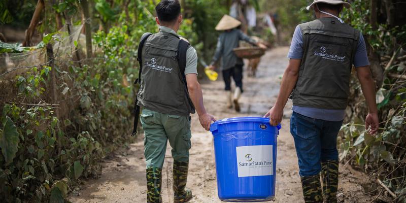 Samaritan's Purse is helping families in communities across north and central Vietnam in Jesus' Name, as the nation reels from recent catastrophic typhoons.