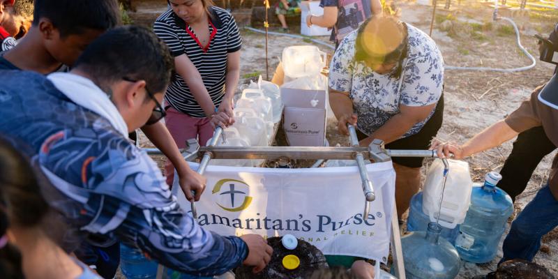 Islanders Look to God After Typhoon Devastation