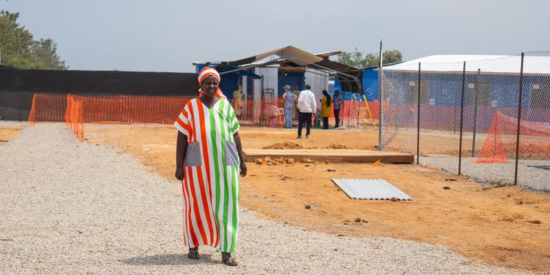 Nadine was admitted to our Bunia treatment centre and now is thanking God to be returning home after 15 days of care.