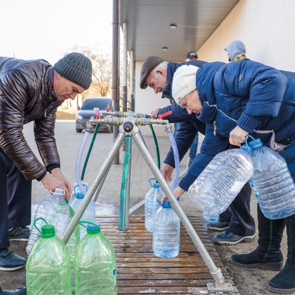 Bring clean water to a community