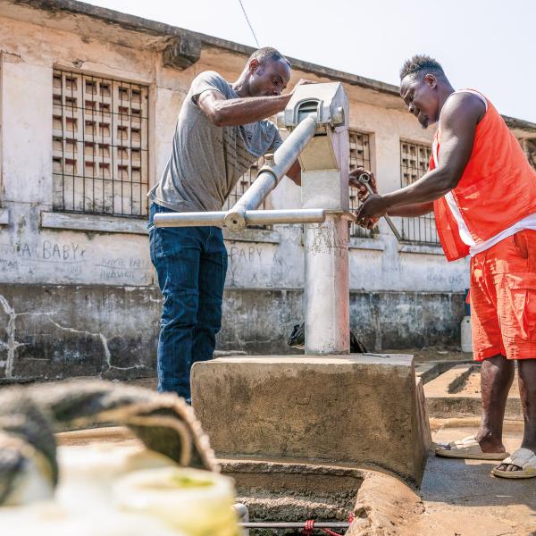 Drill a village well