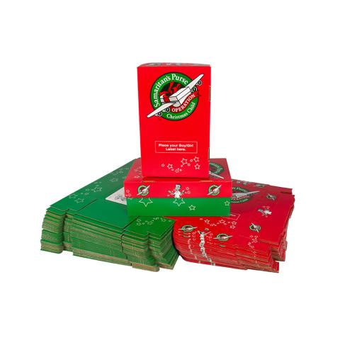 50 Preprinted Shoeboxes