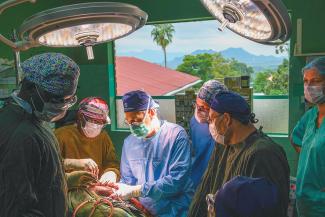 OUR SURGICAL TEAM served patients in Jesus’ Name.