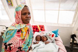 Our Emergency Field Hospital in Gedaref, Sudan, is providing critical care to pregnant mothers and their children fleeing violence.