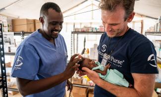 Samaritan’s Purse doctors and nurses helped deliver over 500 babies at the Emergency Field Hospital in Gedaref, Sudan.