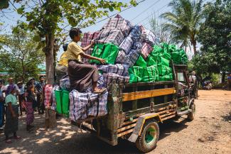 Samaritan’s Purse has already distributed well more than 1,500 non-food item kits to families in Myanmar.