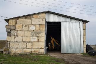 Ivan’s restored grain storehouse stands as a symbol of hope to both him and his community.