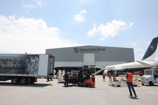 Samaritan’s Purse sent over 48 U.S. tons of emergency relief to the Middle East this past weekend.
