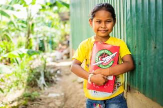 Tola is one of over 232 million children around the world who have received a gift-filled shoebox given in Jesus’ Name.
