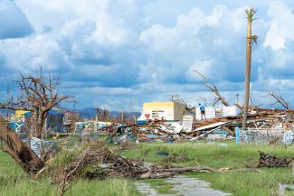 Widespread destruction in Black River, Jamaica, after Hurricane Melissa left homes and churches in ruins.