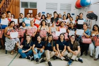 Mothers leave the Samaritan’s Purse clinic with a healthy, Godly perspective on their pregnancy and new friends for life.