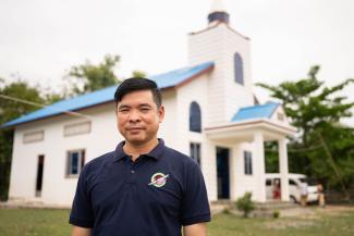 In addition to serving as the prayer coordinator for Operation Christmas Child in Cambodia, Nisay serves as a pastor and church planter.