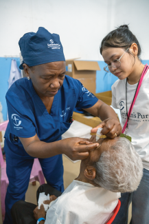 Simple surgeries—often completed in minutes—are restoring sight and dignity to men and women who would otherwise have lived in darkness.