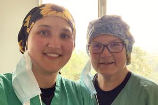 The Lunds served in a variety of roles, ministering to patients in Jesus’ Name.