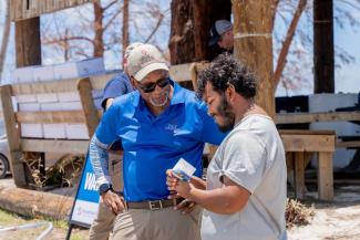 Amid the chaos following Typhoon Sinlaku, chaplains with the Billy Graham Evangelistic Association are sharing the hope of the Gospel and reminding people that God has not forgotten them.