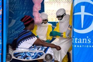 Samaritan’s Purse and local healthcare workers are treating Ebola patients in Bunia, Democratic Republic of the Congo.