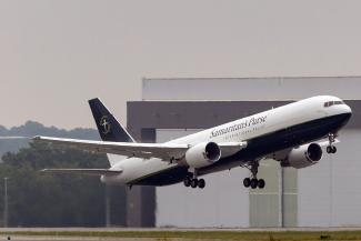 June 27: Our 767 took off from North Carolina with nearly 100,000 pounds of relief headed for Venezuela.