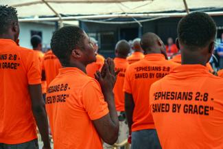 We praise God for the inmates who are seeking to bring Him glory.