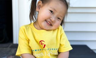 Bayarchimeg now has fresh energy after travelling with her mother from Mongolia to the U.S. for surgery coordinated through Children's Heart Project.