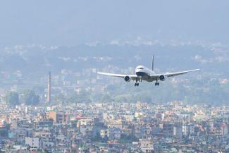The Samaritan's Purse 767 cargo plane touched down in Nepal Sept. 2 with many tons of relief for flood-devastated Nepalese communities.