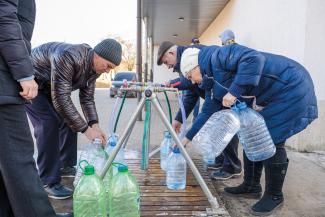 Bring clean water to a community