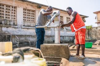 Drill a village well