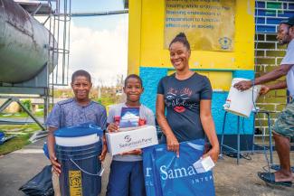 help a family survive a disaster