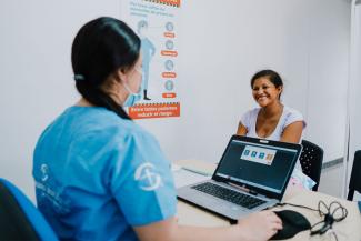 Treatment at the Samaritan’s Purse Puerto Santander clinic is holistic—meeting the physical, emotional, and spiritual needs of mothers before and after delivery.